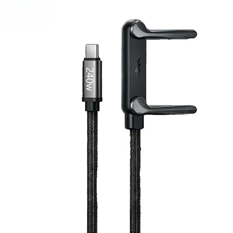 câble rapide 240 W avec support intégré