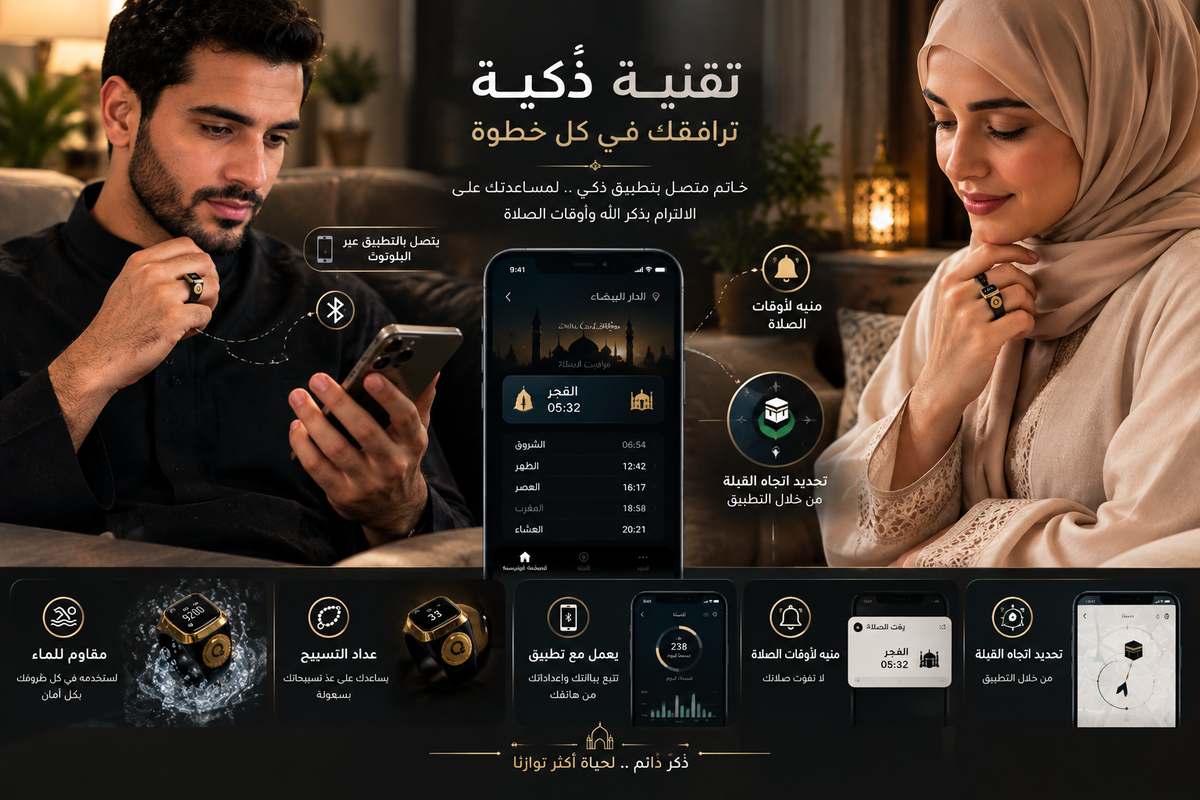 خاتم التسبيح الذكي