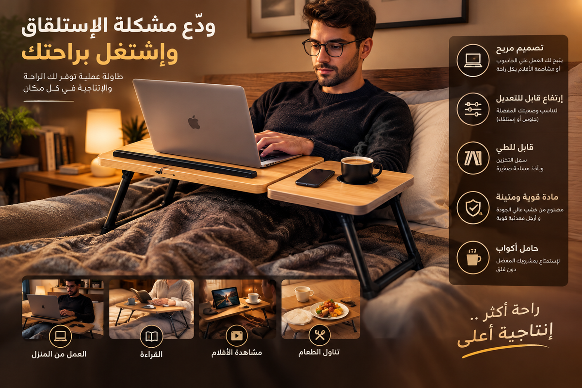 table confortable -ajustable